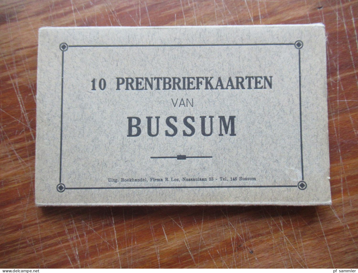 Niederlande AK Leporello Bussum  Mit 10 Postkarten / Verschiedene Motive / Ungebraucht! Ca. 1920er Jahre ?! - Bussum