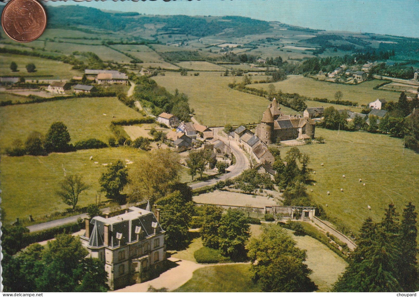 71 - Carte Postale Semi Moderne De  CHISSEY EN MORVAN    Vue Aérienne - Andere & Zonder Classificatie