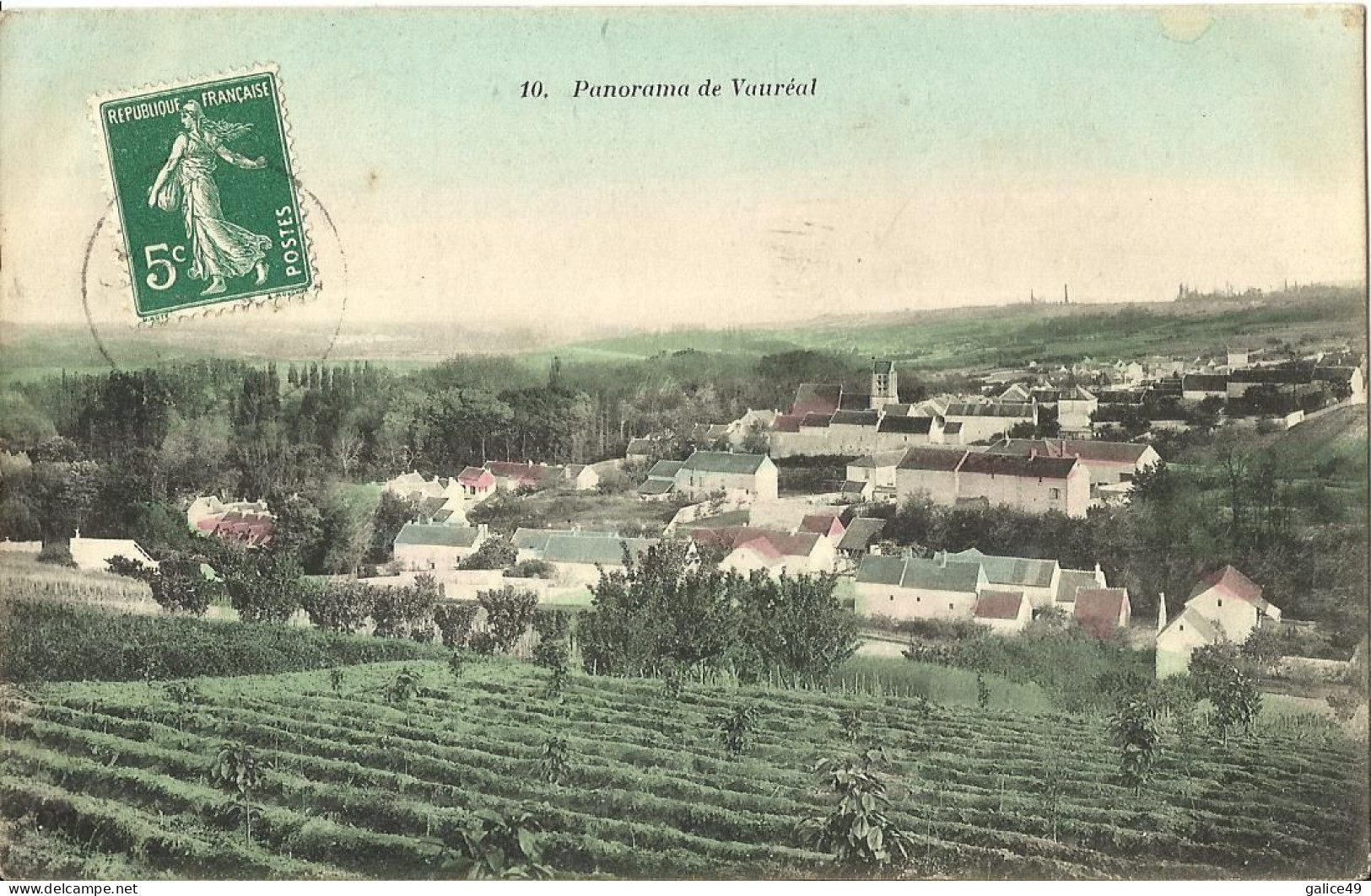 6909 CPA Vauréal - Panorama - Vauréal