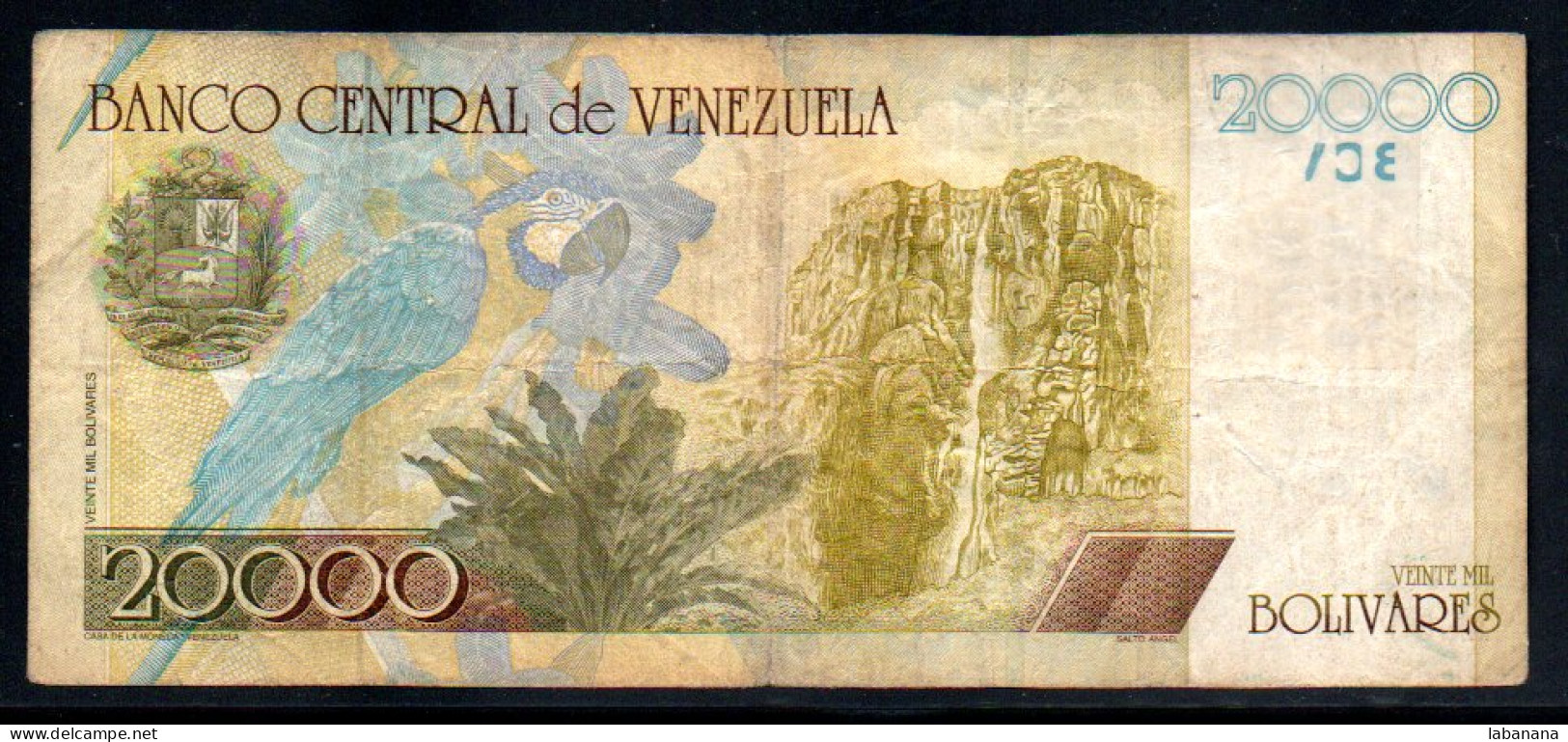 659-Venezuela 20 000 Bolivares 2001 A895 - Venezuela