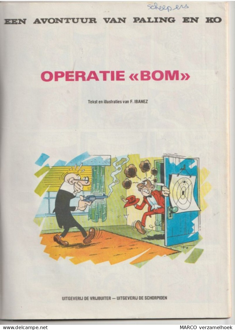 16. Paling En Ko - Operatie "BOM" 1972 - Andere & Zonder Classificatie