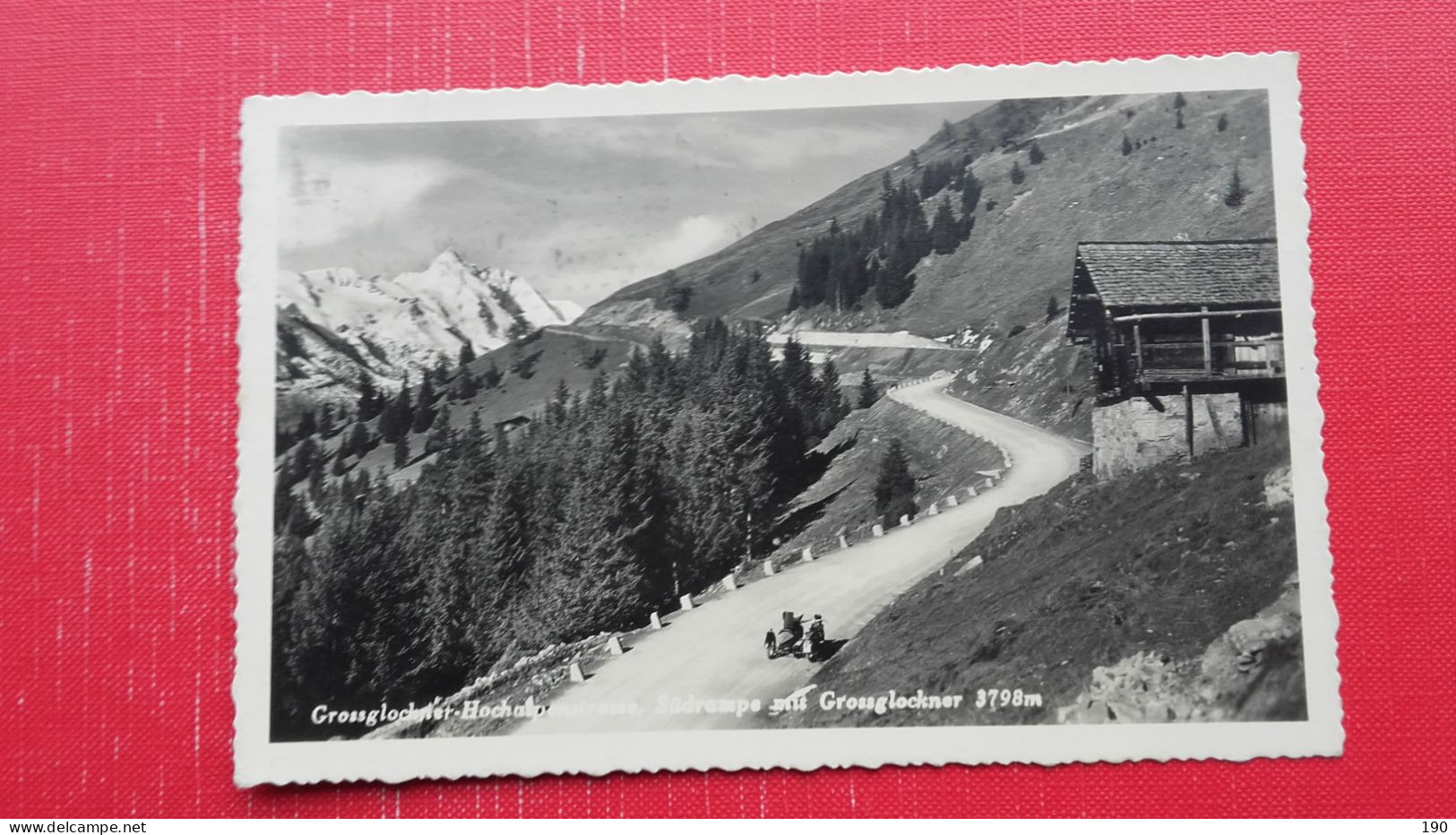 Grossglockner Hochalpenstrasse.Sudrampe - Heiligenblut