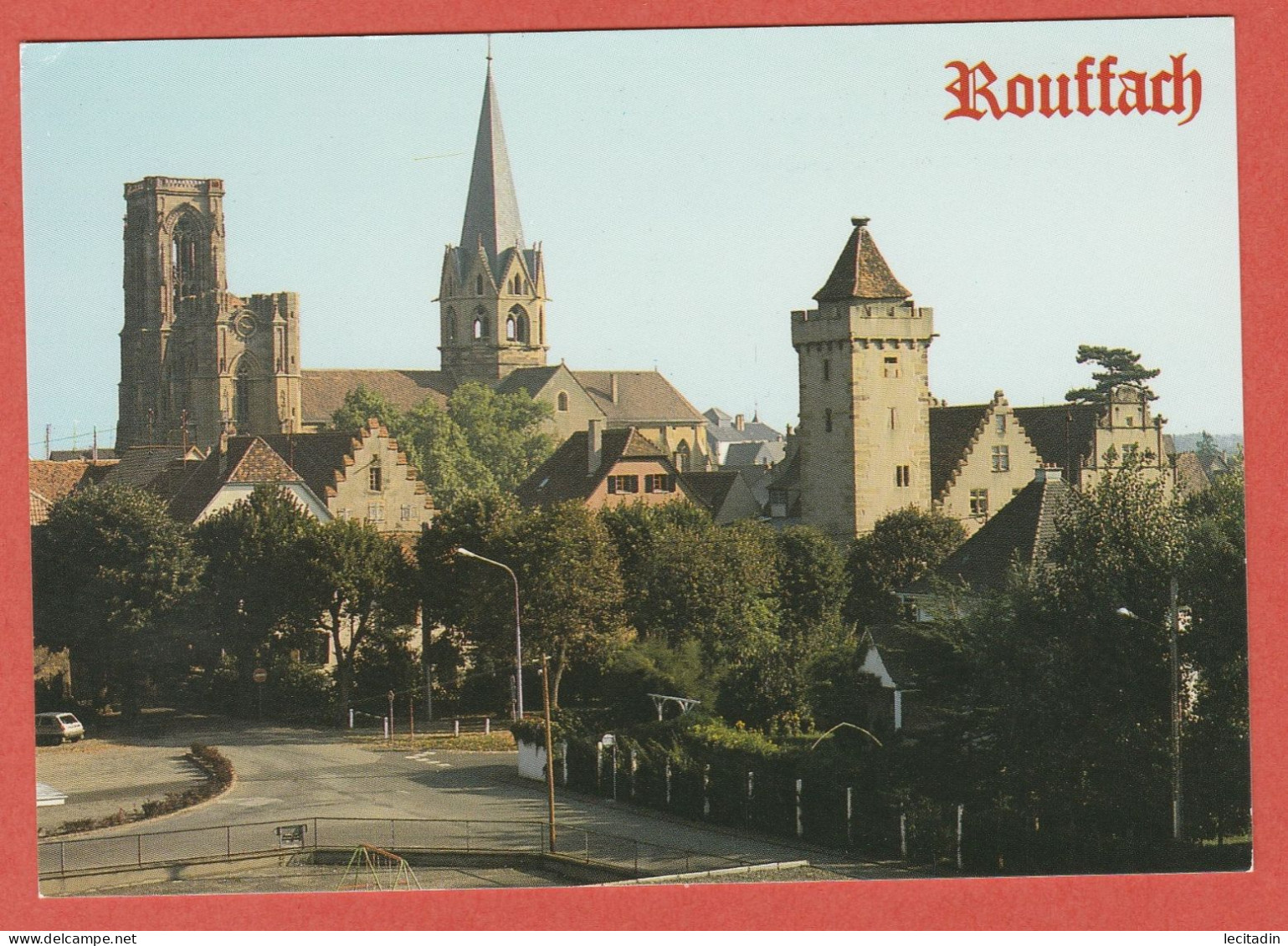 CP 68 ROUFFACH 1 Eglise Notre Dame De L' Assomption - Rouffach