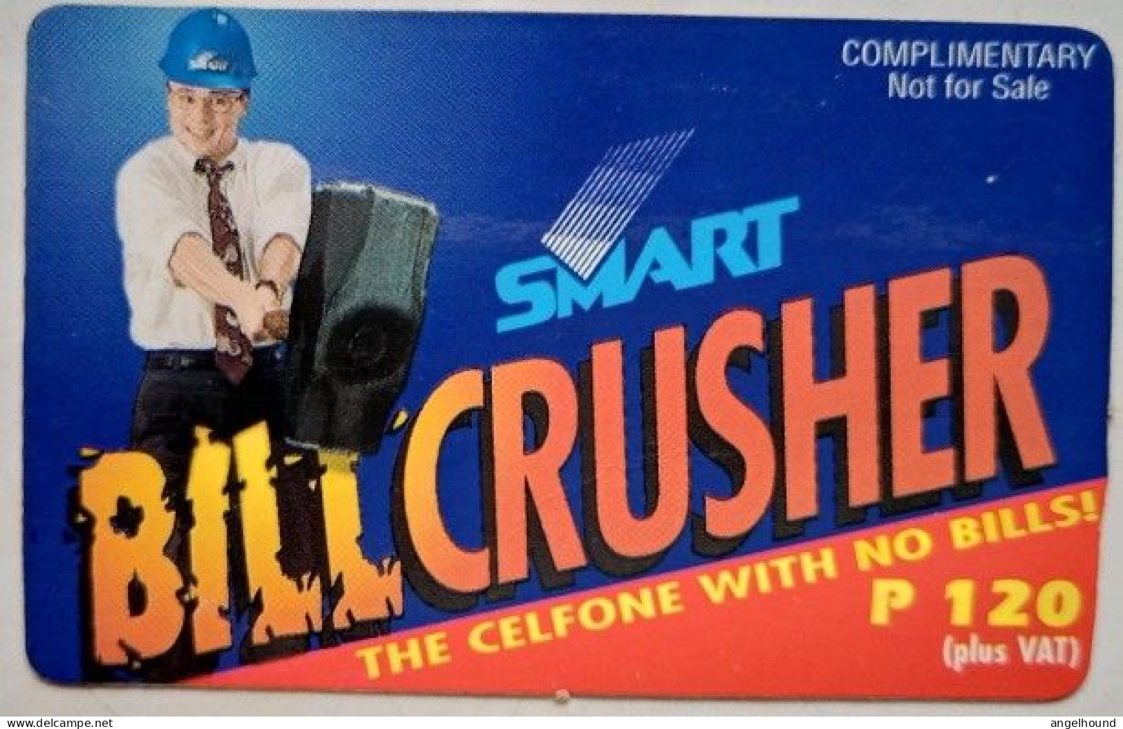 Philippines P120 Smart BillCrusher  " Complimentary - Not For Sale ( Variant ) - Philippines