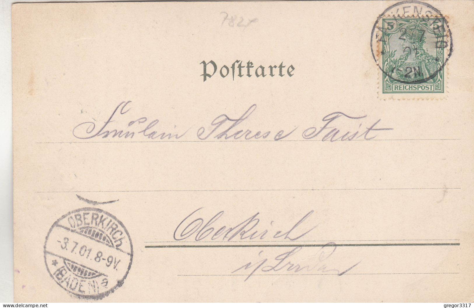 C9252) HÖLLENTAL - Schwarzwald - Eingang Zur Ravennaschlucht - Tolle Alte AK 1901 - Höllental