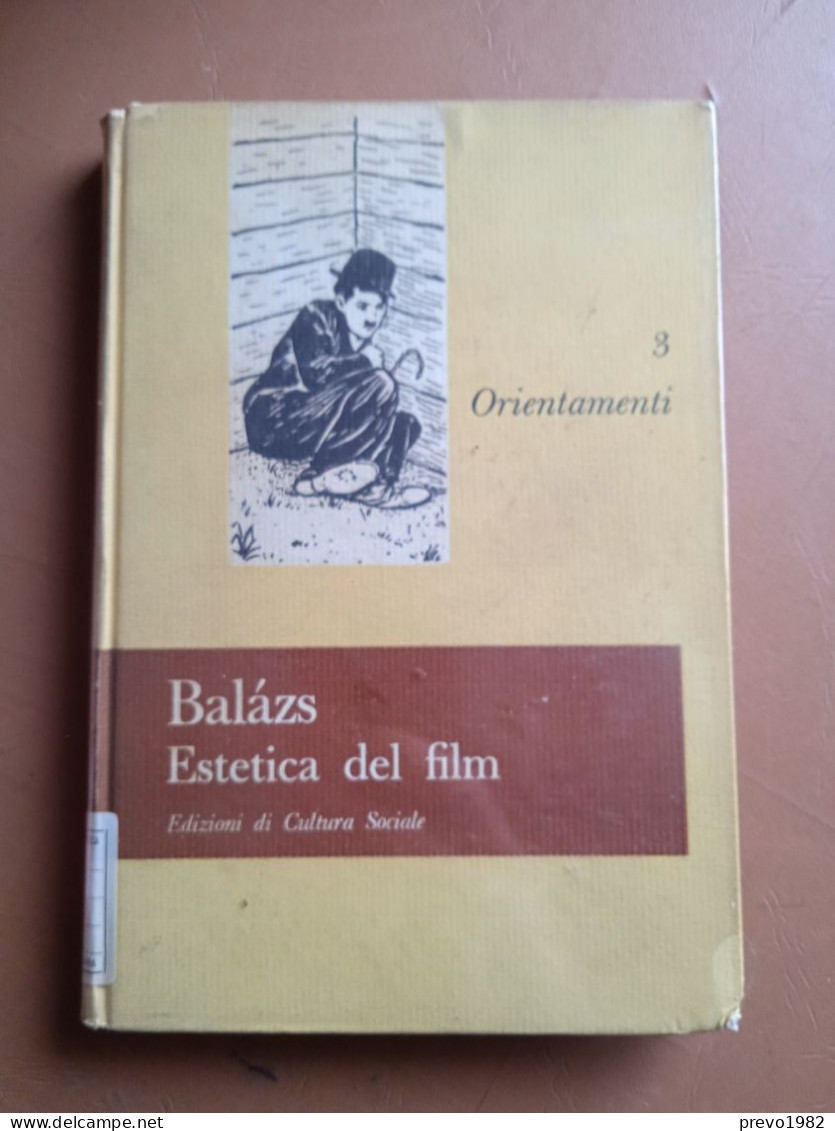 Balázs, Estetica Del Film - Ed. Edizioni Di Cultura Sociale - Film En Muziek