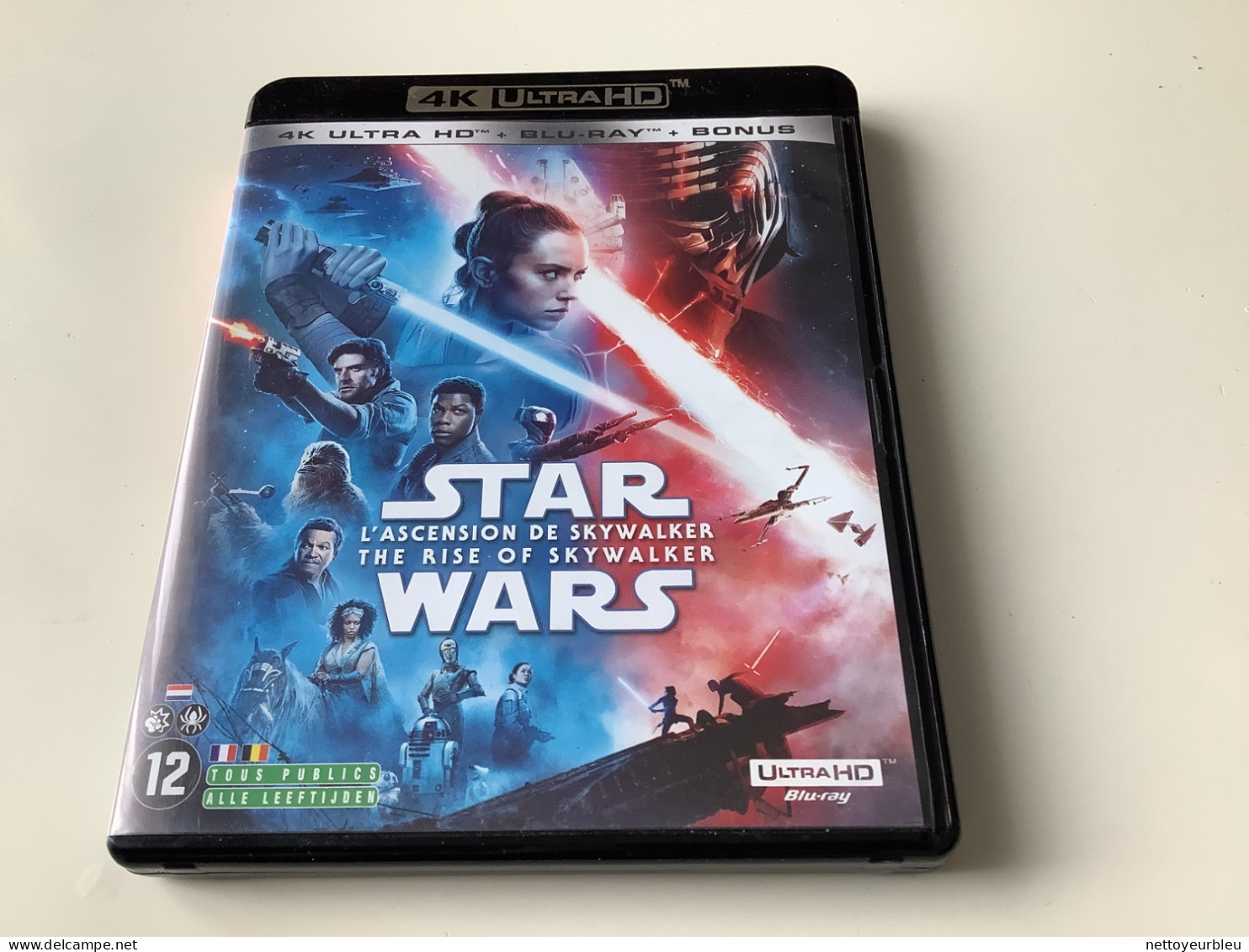 Star Wars L’ascension De Skywalker Coffret Blu-ray 4K + Blu-ray + Blu-ray Bonus - Sciences-Fictions Et Fantaisie