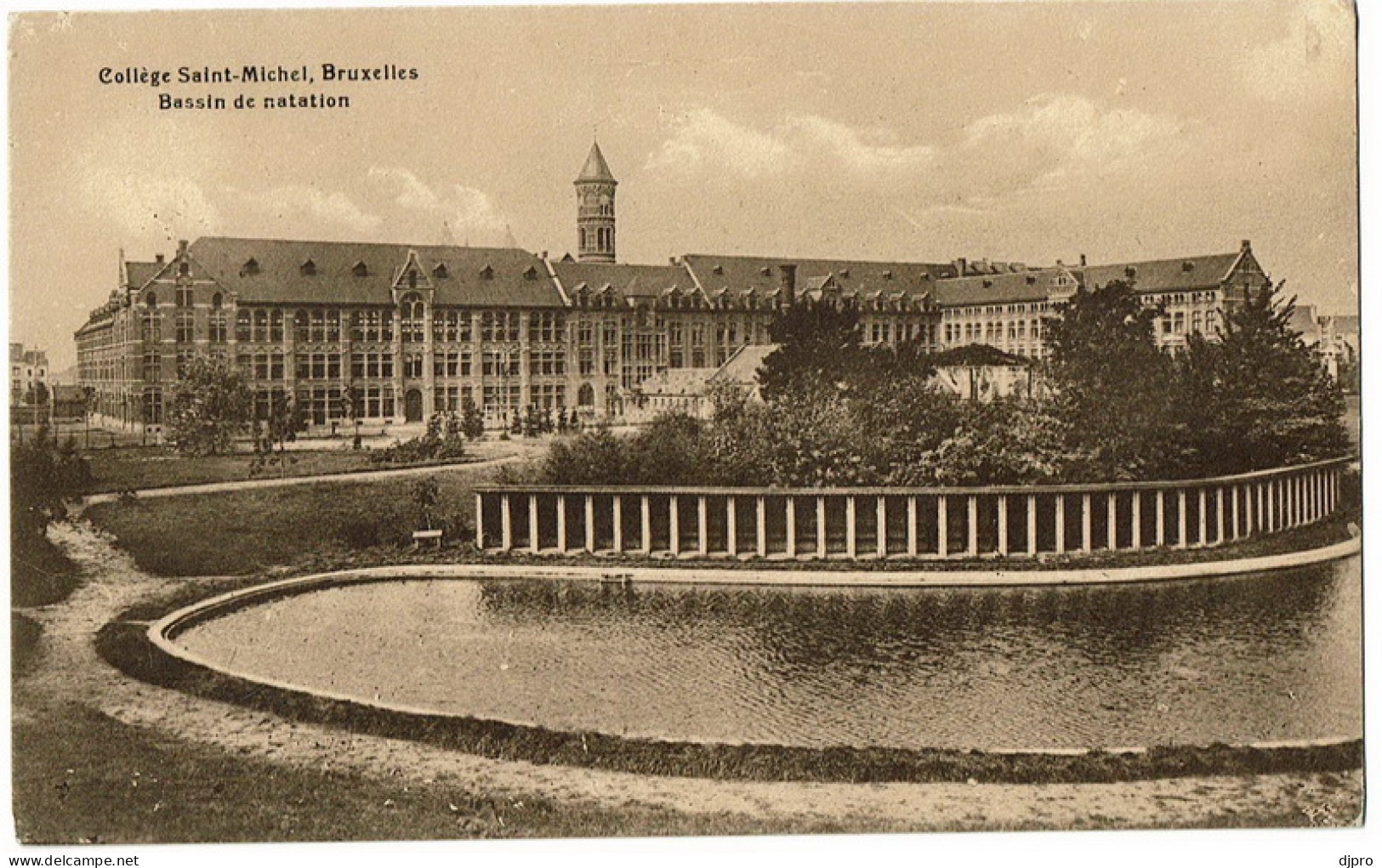 College Saint Michel  Bassin De Natation - Enseignement, Ecoles Et Universités