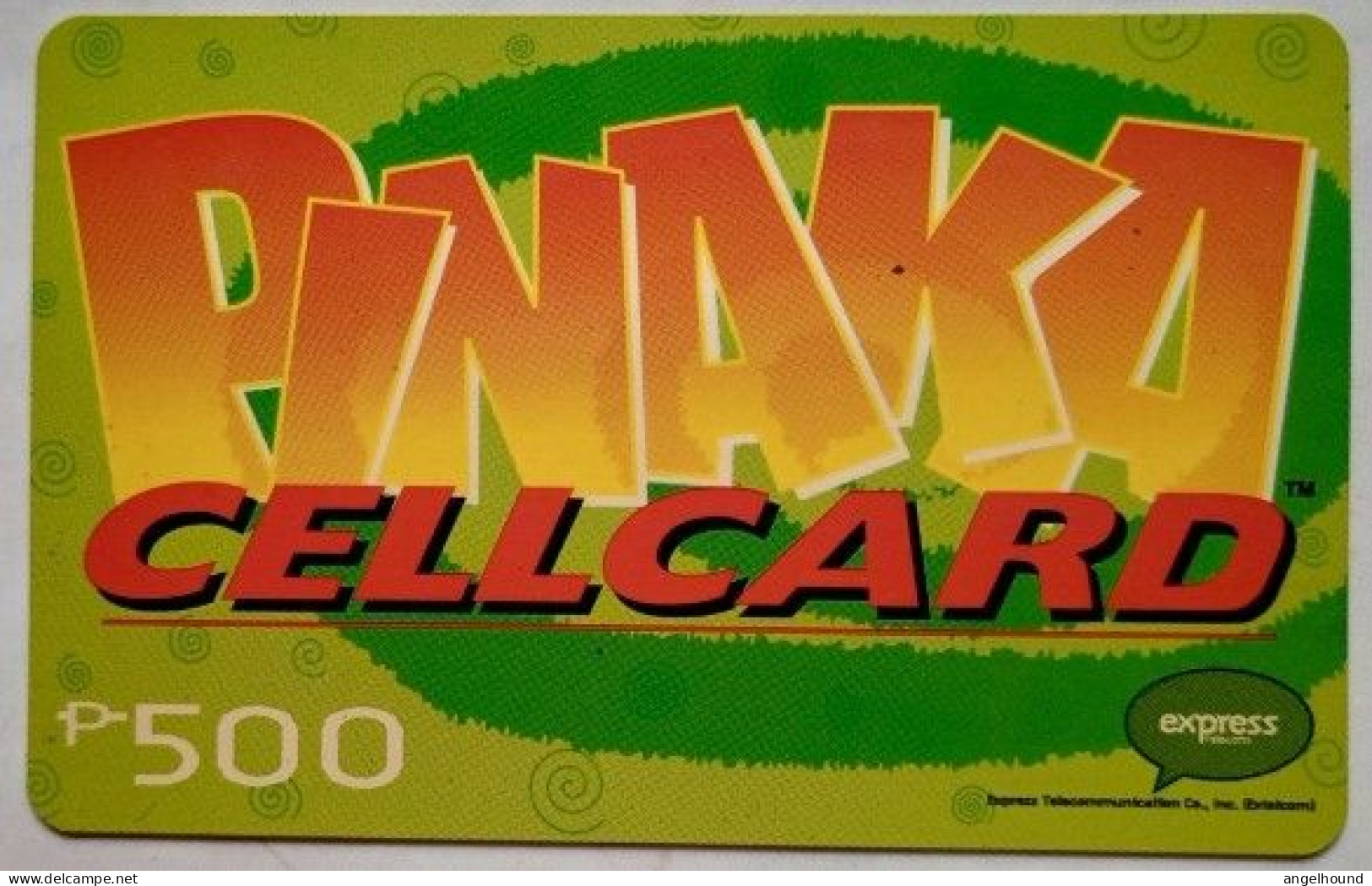 Philippines P500 Express Cellcard " PINAKA " - Philippines