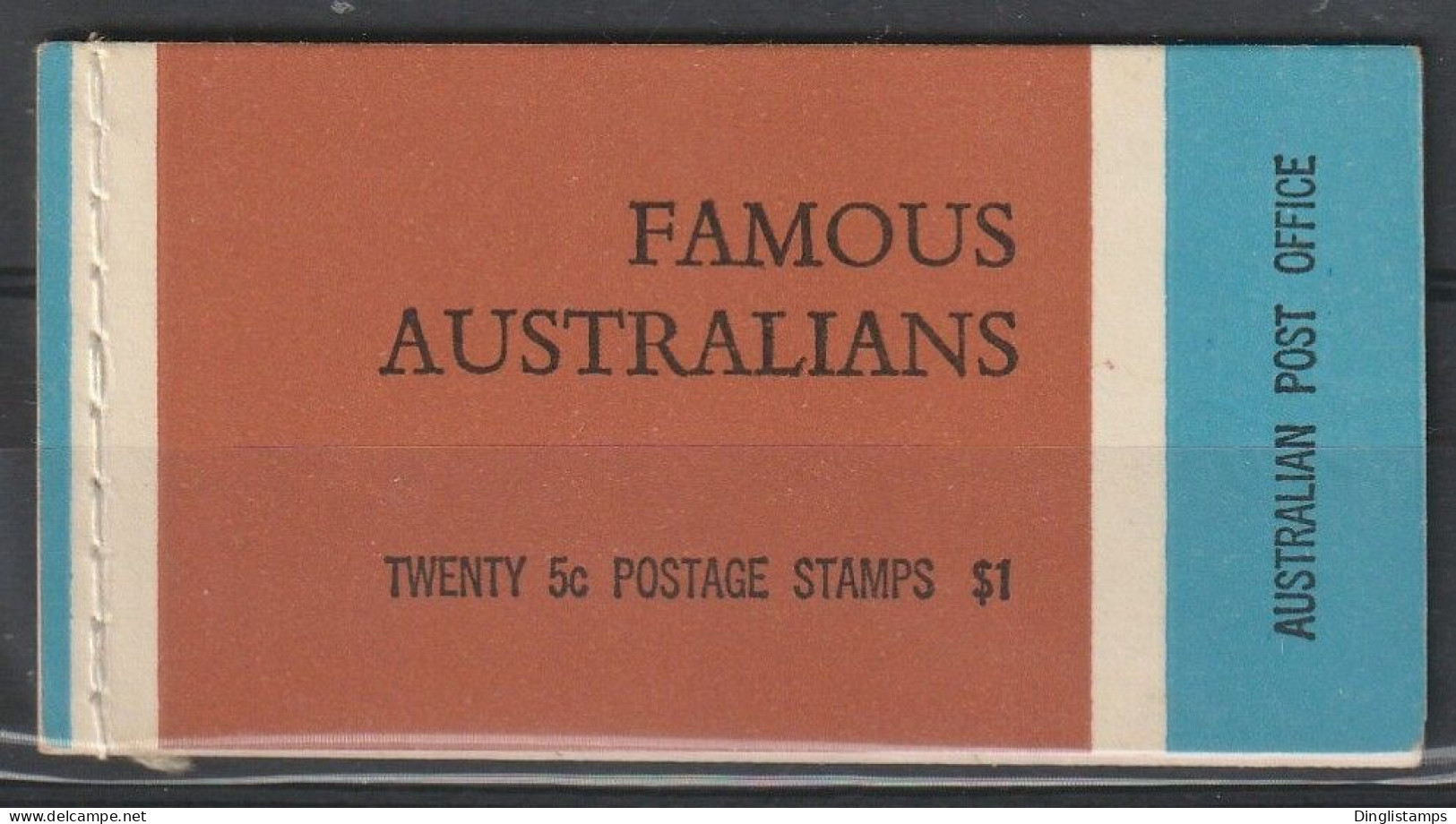 AUSTRALIA - 1968, Famous Persons Booklet With 5x4v - Carnets