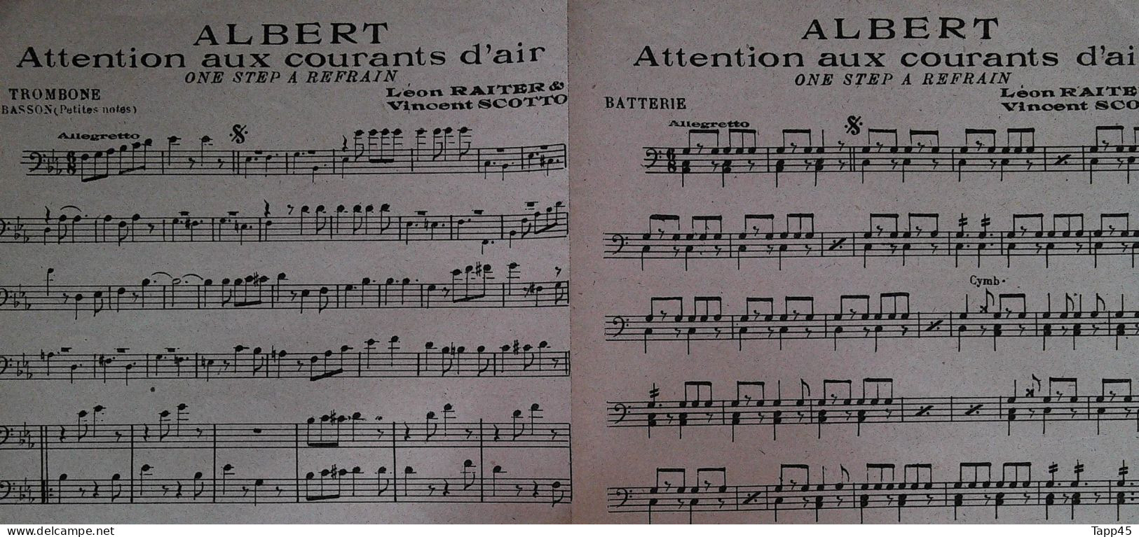 Plusieurs  Partitions  Pour Divers Instruments >Albert  >  Réf: 30/5 T V19 - Etude & Enseignement