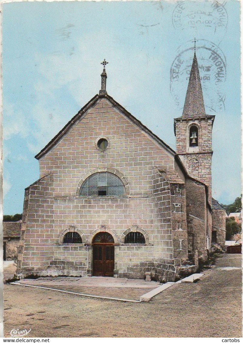 48 AUMONT-AUBRAC L'Eglise - Aumont Aubrac