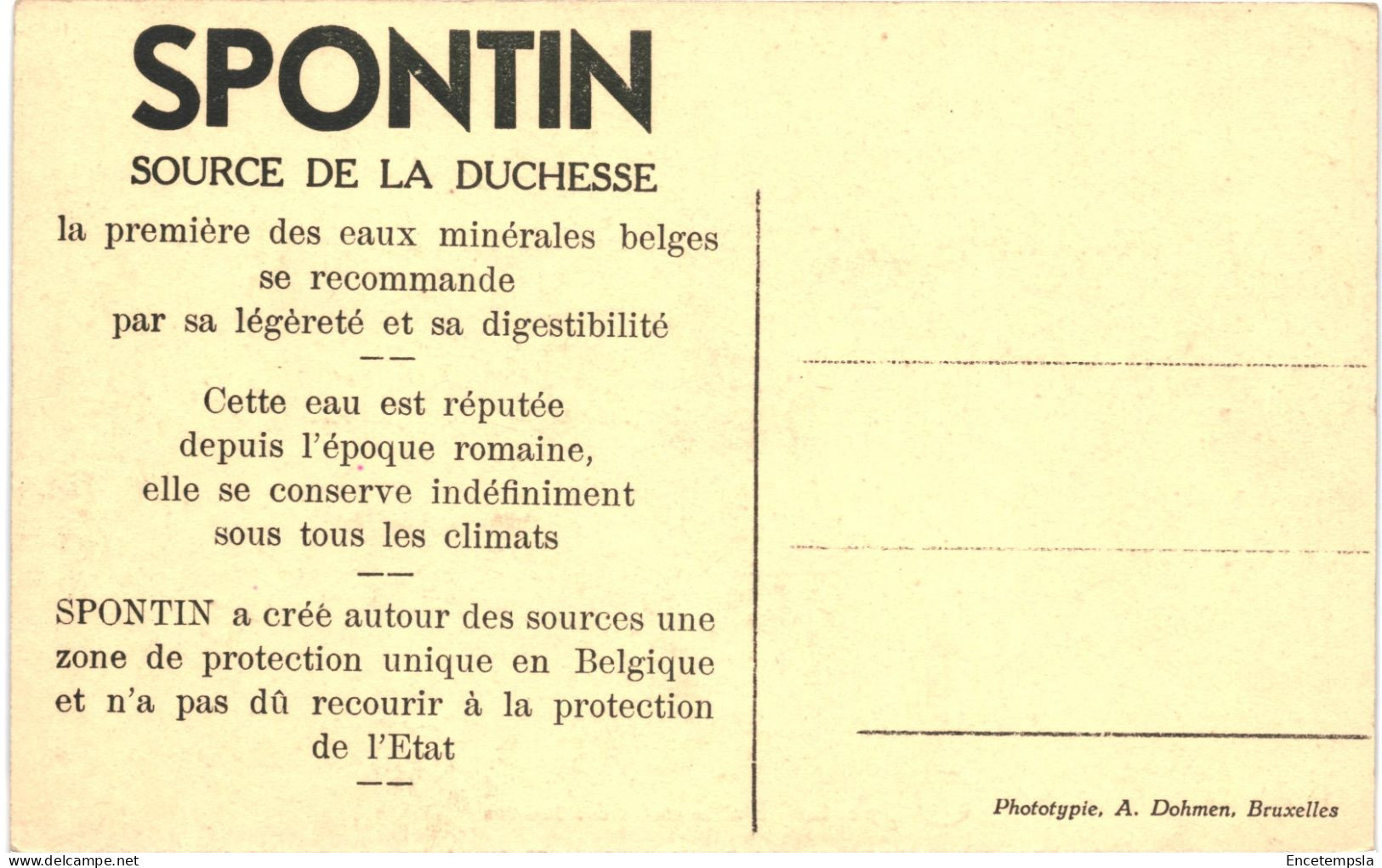 CPA Carte Postale Belgique Spontin Etablissement Des Sources  VM67577 - Yvoir