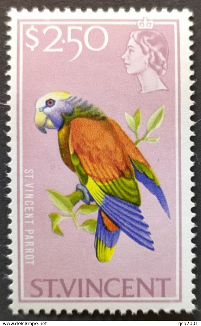 SAINT VINCENT / YT 220 / FAUNE - OISEAU - PERROQUET / NEUF ** / MNH - Perroquets & Tropicaux