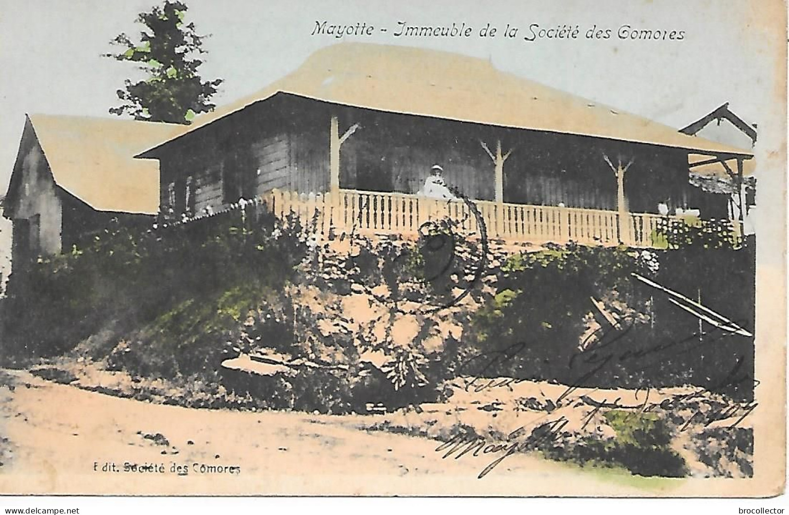 MAYOTTE  - Immeuble De La Société Des Gomoies - Mayotte