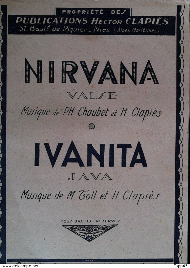 Plusieurs  Partitions  Pour Divers Instruments > Nirvana >Ivanita   >  Réf: 30/5 T V19 - Etude & Enseignement