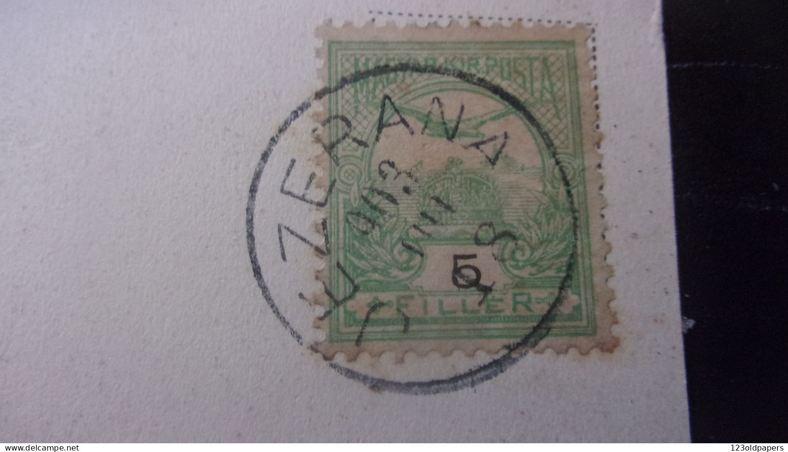 Jezerana 1903. Circulated -  Croatia EDIT MOSINGER AGRAM  VERS LA FRANCE - Croatie