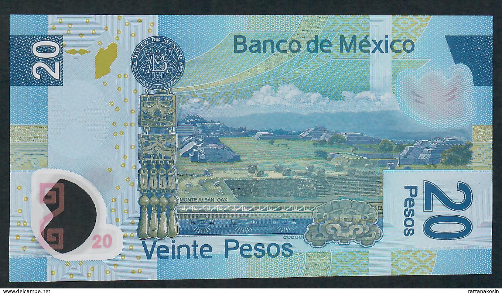 MEXICO  P122b  20 PESOS  19 JUN 2006  Serie A     UNC. - Mexique