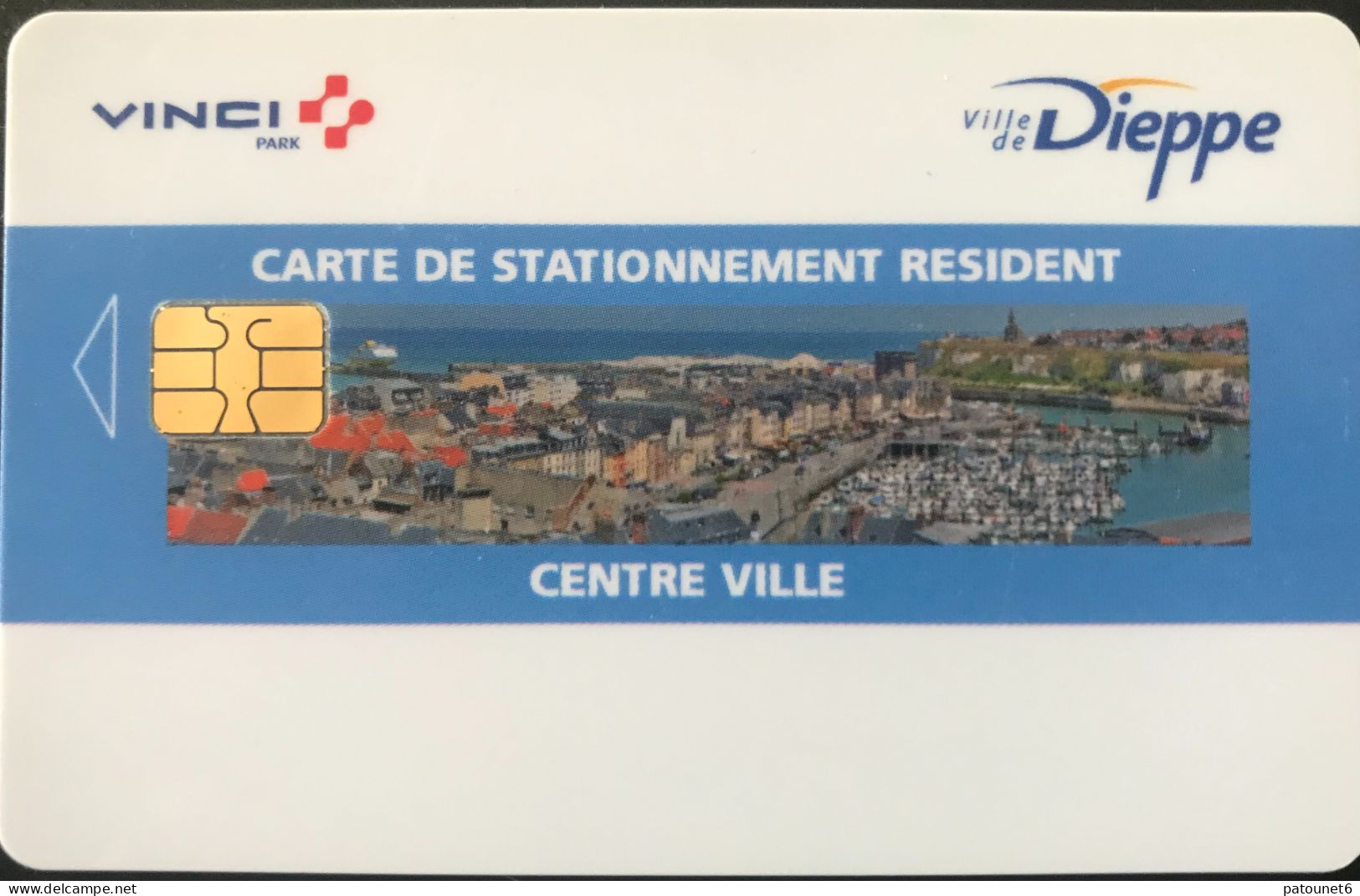 Stationnement - DIEPPE - Vinci Park - Dieppe Centre Ville -  Puce - Cartes De Salon Et Démonstration