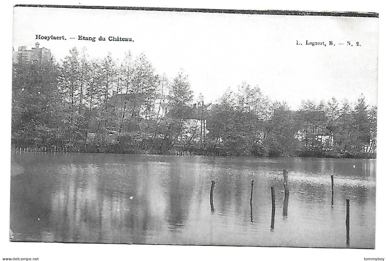 CPA Hoeilaart, Etang Du Château - Hoeilaart