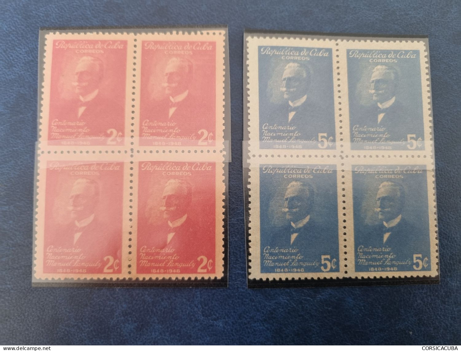 CUBA NEUF 1949   MANUEL SANGUILY Y GARRITTE // PARFAIT ETAT // 1er CHOIX // - Unused Stamps