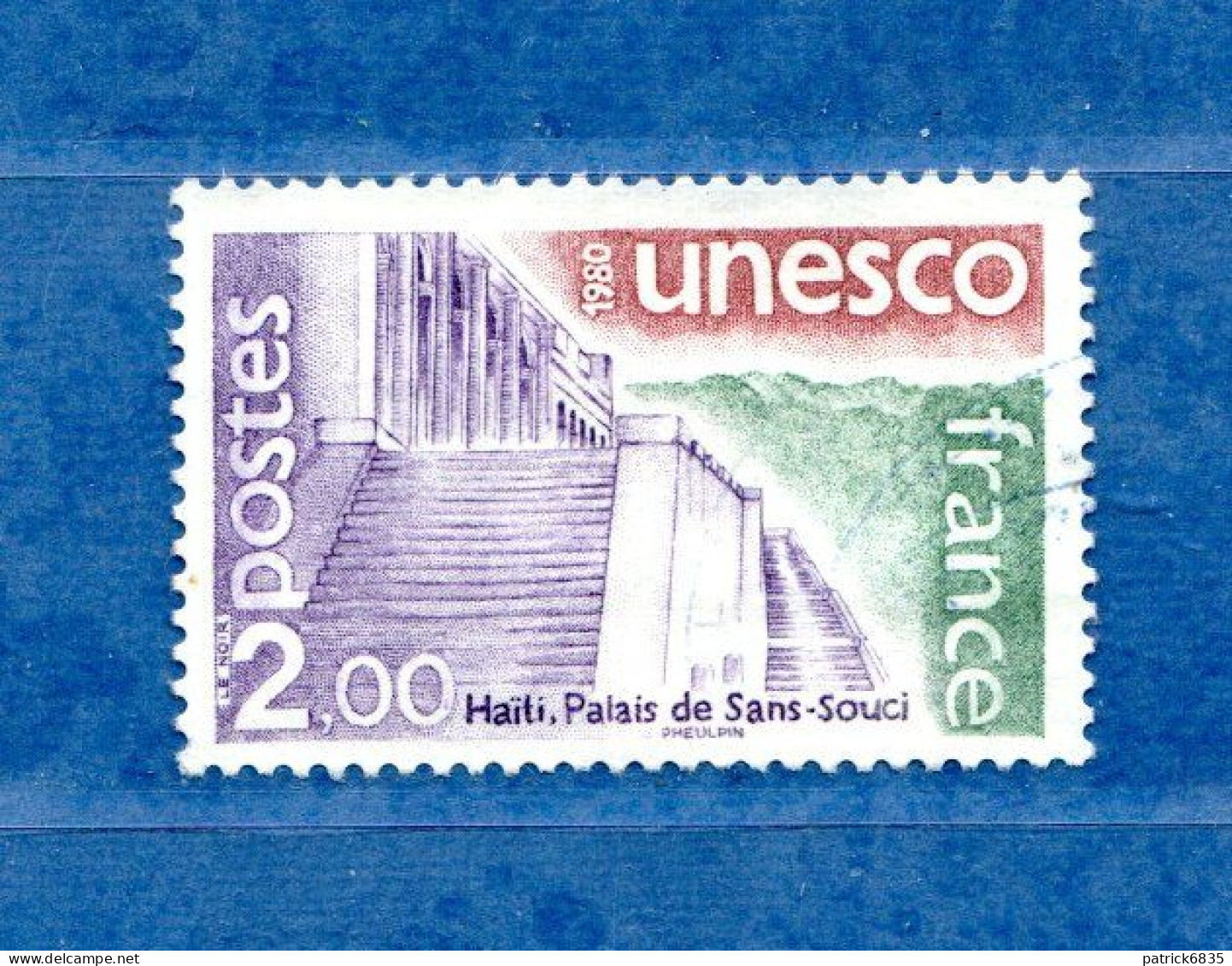 Francia ° - 1980 - Service - UNESCO. N° YV. 62. Oblitérér. - Used