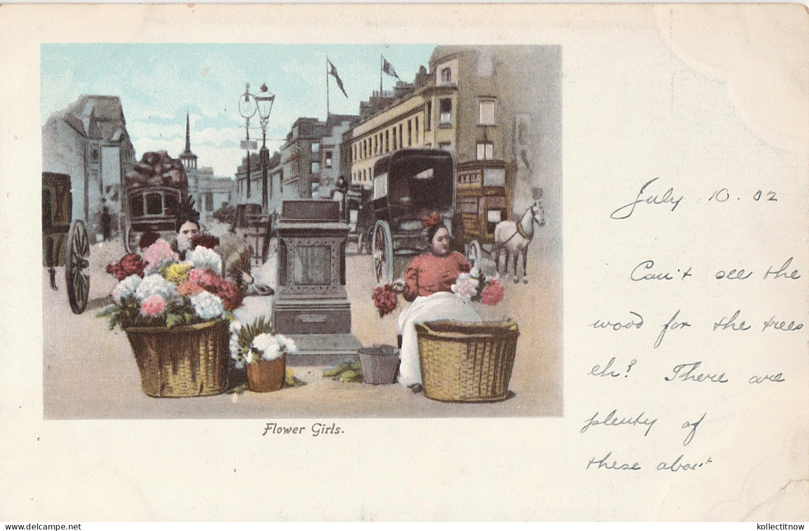 FLOWER GIRLS - SOMEWHERE IN LONDON - Whitehall