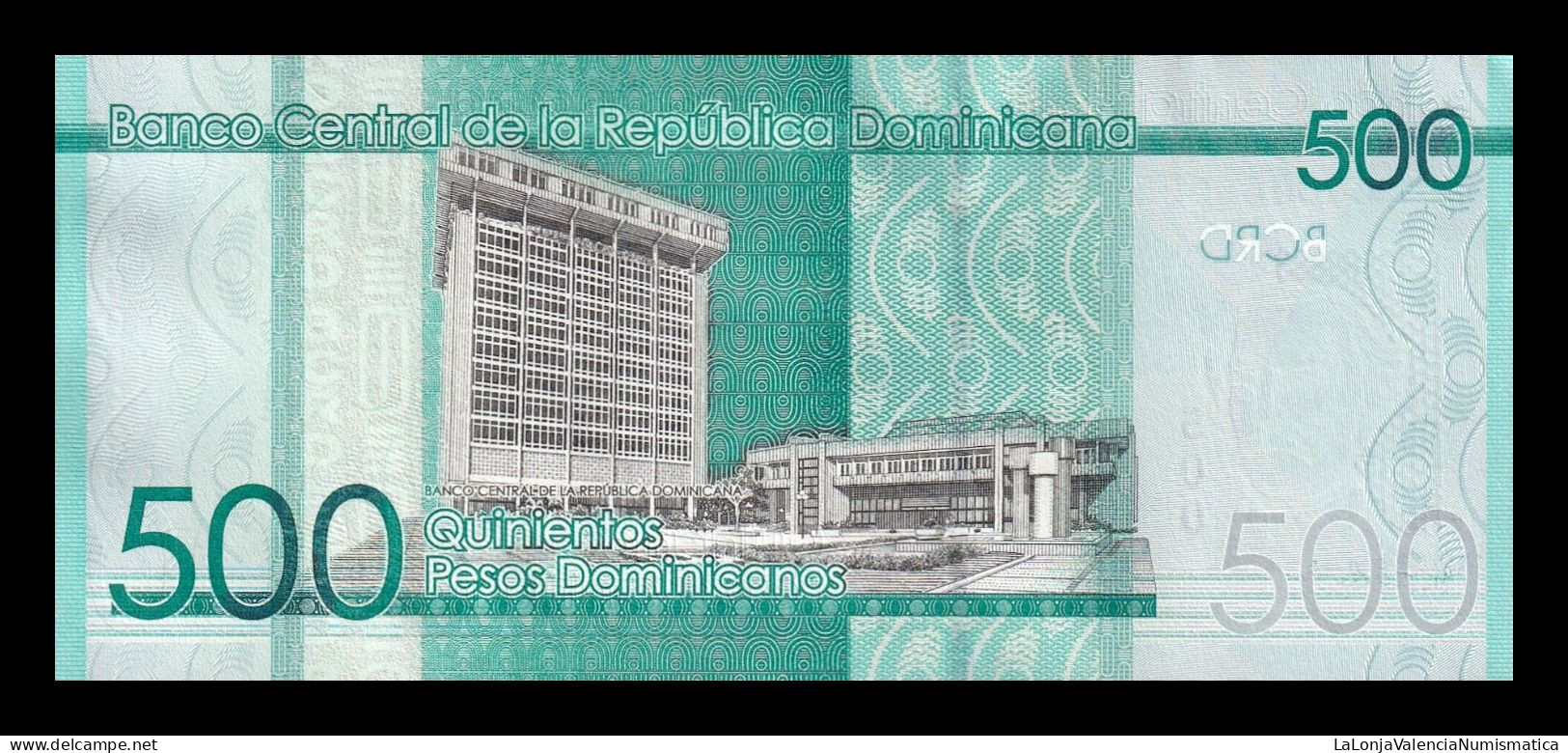 República Dominicana 500 Pesos Dominicanos 2015 Pick 192b Low Serial 959 Sc Unc - Dominikanische Rep.