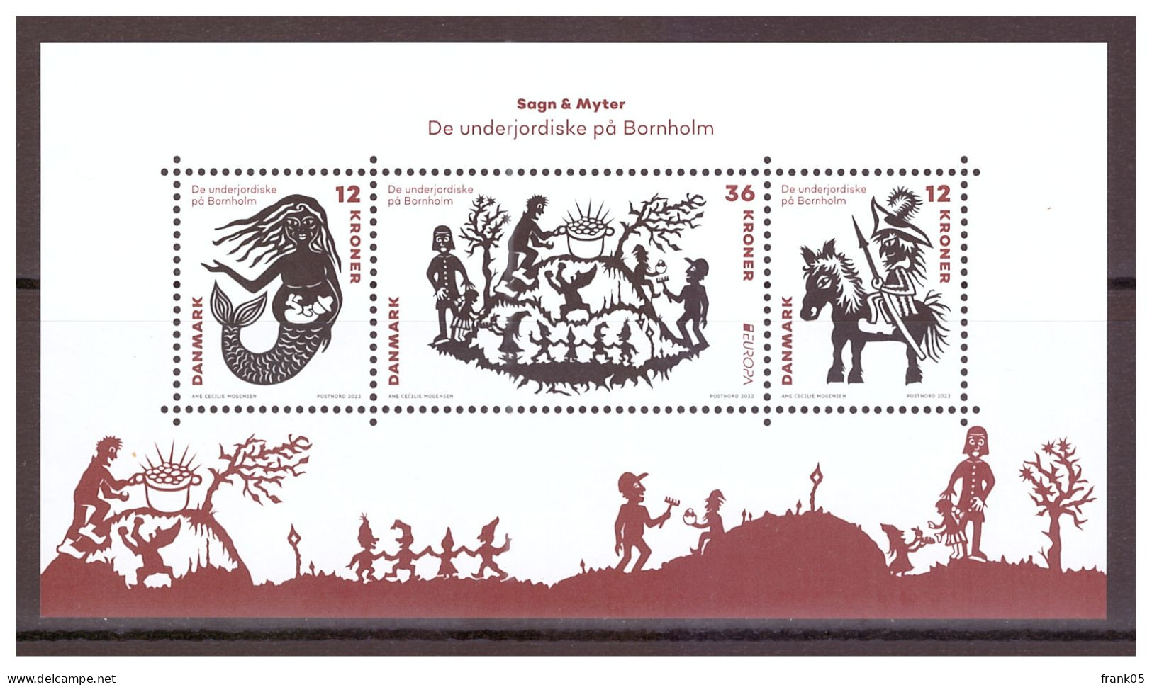 Dänemark / Denmark / Danemark 2022 Block/souvenir Sheet EUROPA ** - 2022