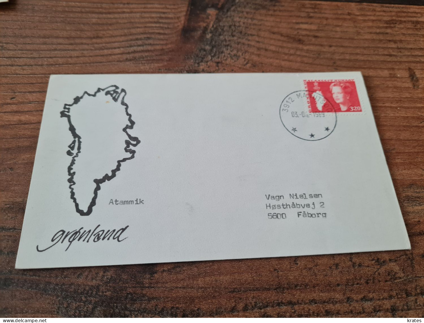 Old Letter - Gronland, Greenland - Covers & Documents