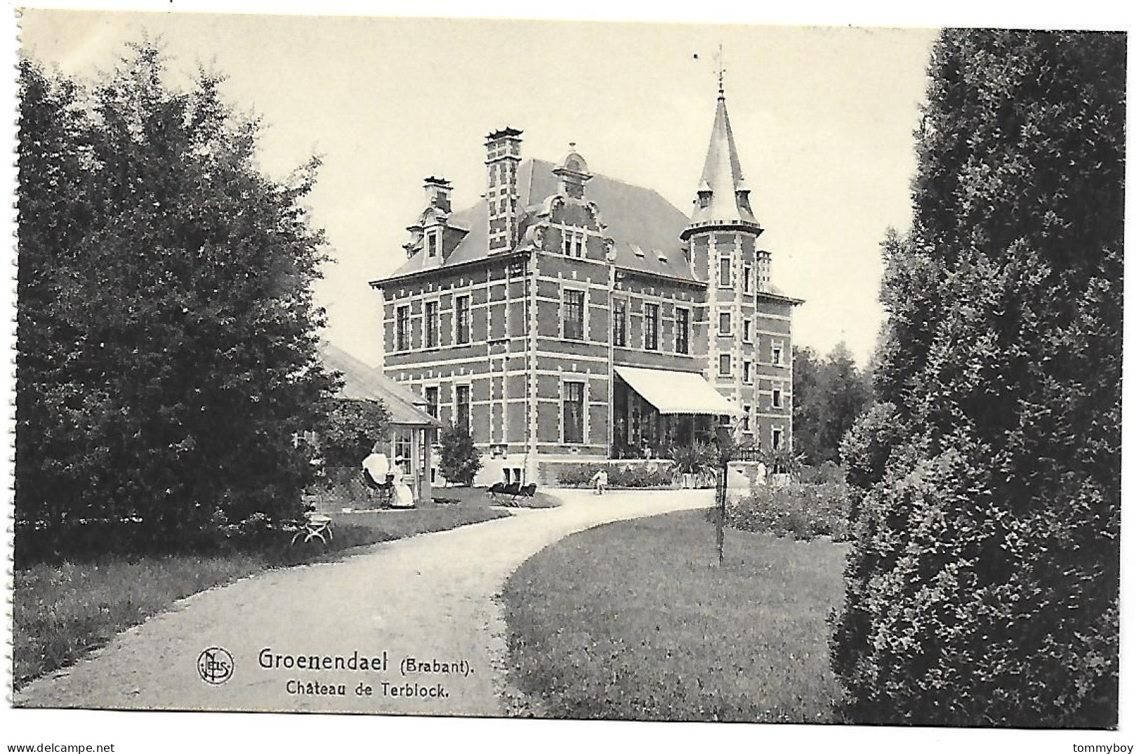 CPA Groenendael, Château De Terblock - Hoeilaart