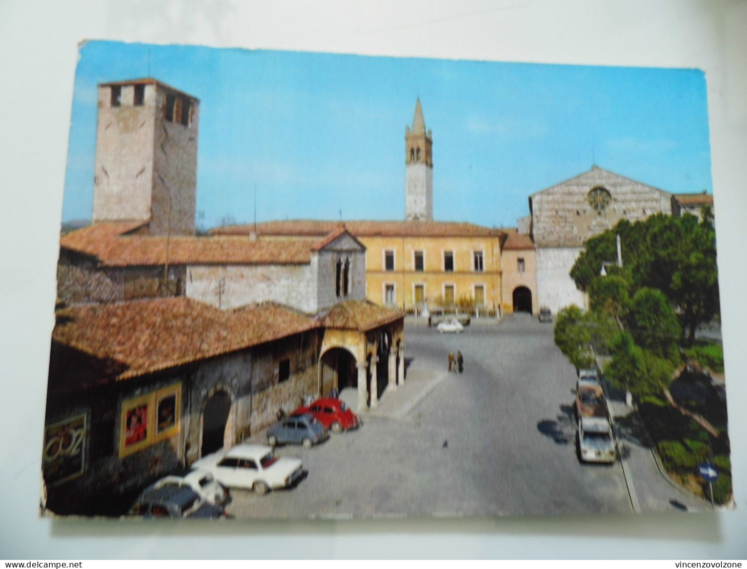 Cartolina Viaggiata "FOLIGNO Piazza S. Domenico" 1964 - Foligno