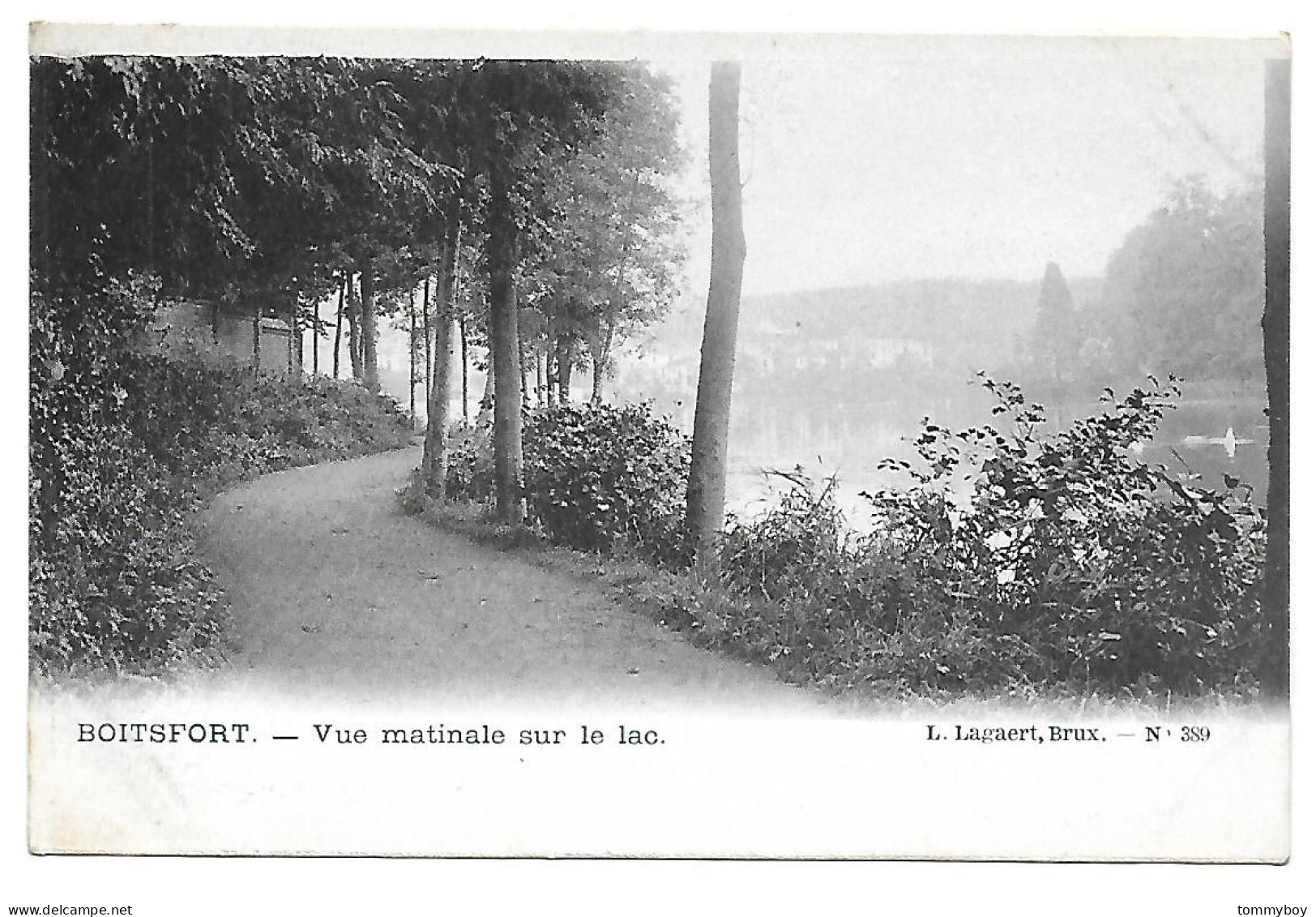 CPA Boitsfort, Vue Matinale Sur Le Lac - Watermael-Boitsfort - Watermaal-Bosvoorde