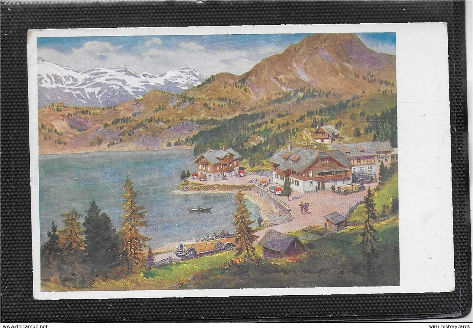 AK 0125  Alpengasthof Siegel ( Turracherhöhe ) - Ebene-Reichenau / Künstlerkarte Ca. Um 1930 - Hotels & Gaststätten