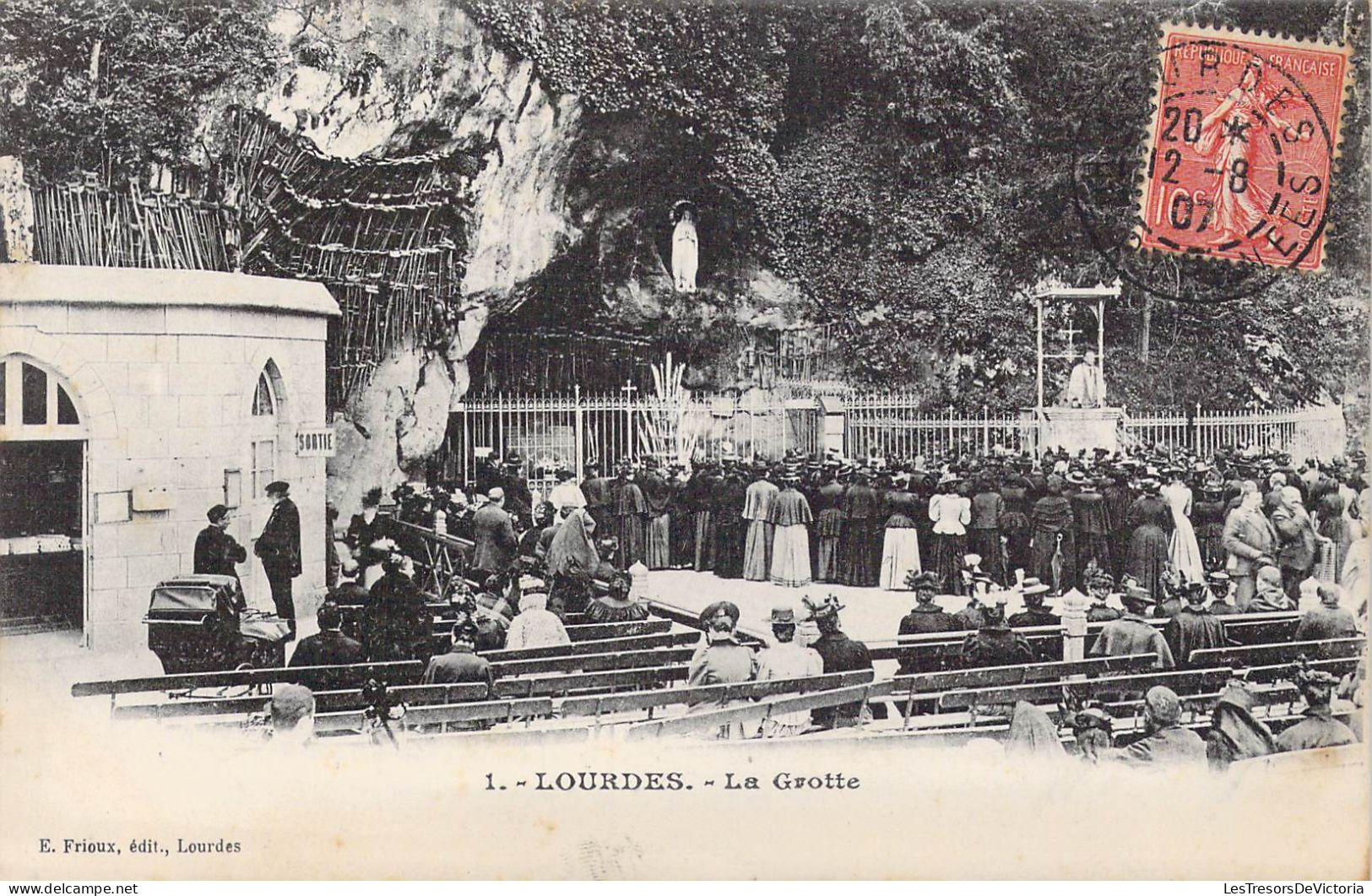 FRANCE - 65 - Lourdes - La Grotte - Carte Postale Ancienne - Lourdes