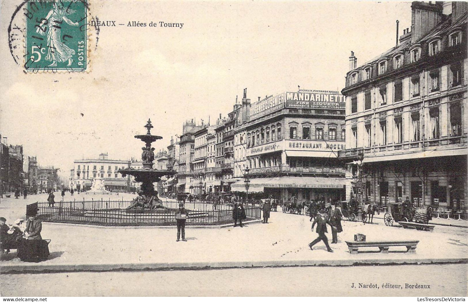 FRANCE - 33 - Bordeaux - Allées Du Tourny - Carte Postale Ancienne - Bordeaux