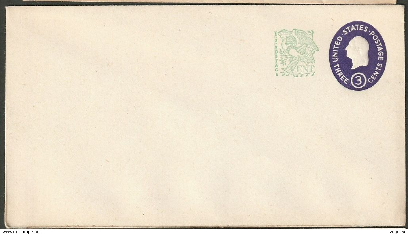 United States - Postal Stationary. 1958 Scott U539, 3 Cents + 1 C. Unused  - 1941-60