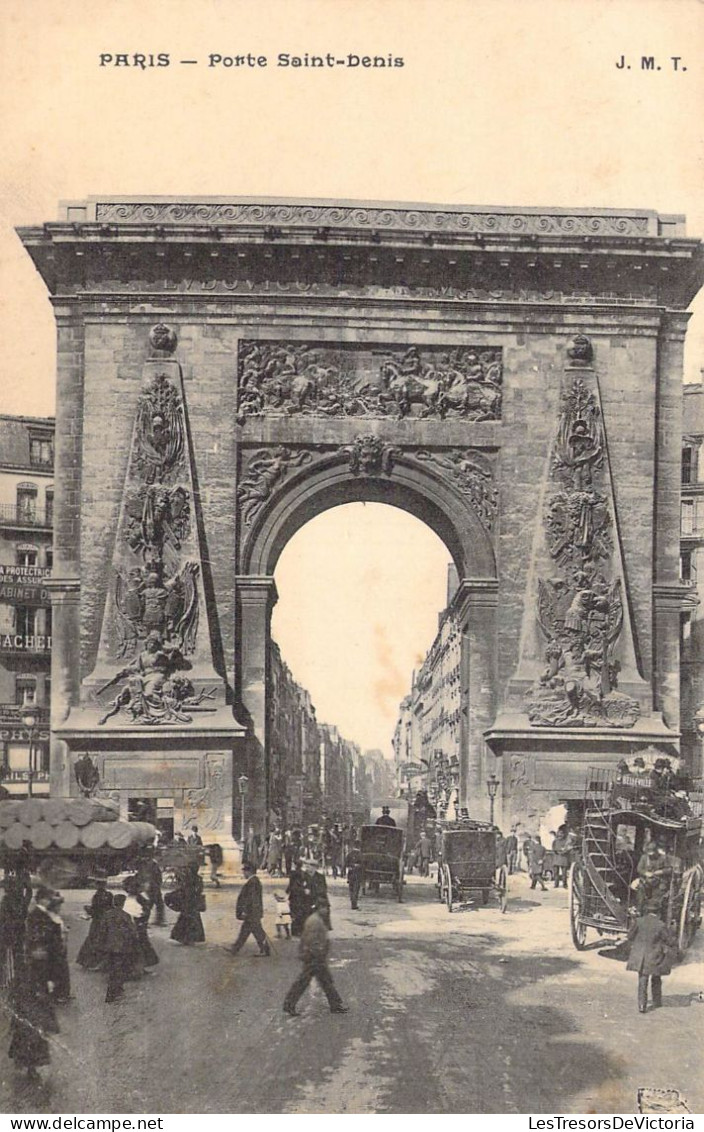 FRANCE - 75 - Paris - Porte St-Denis - Carte Postale Ancienne - Andere Monumenten, Gebouwen