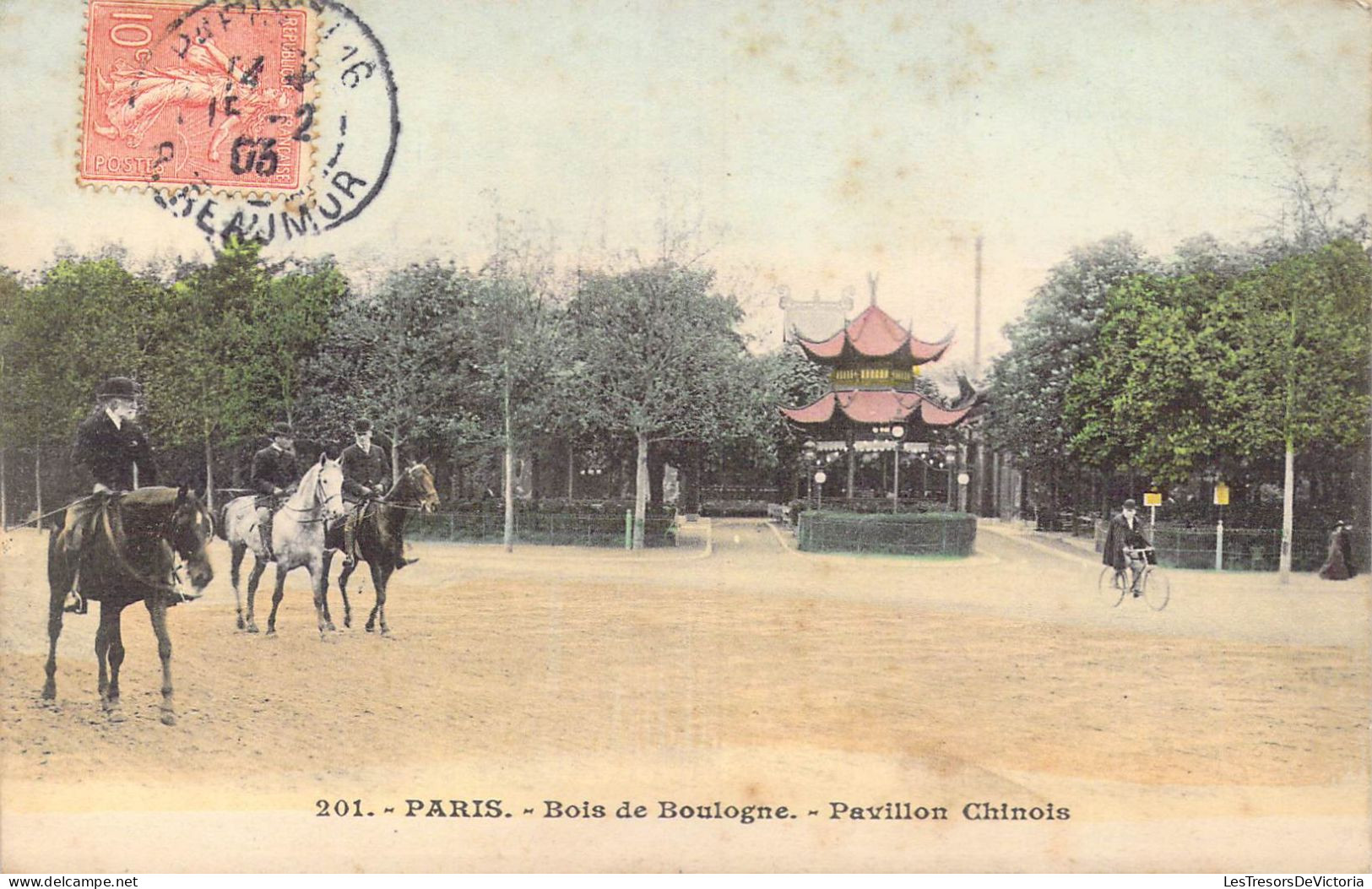 FRANCE - 75 - Paris - Bois De Boulogne - Pavillon Chinois - Carte Postale Ancienne - Parques, Jardines