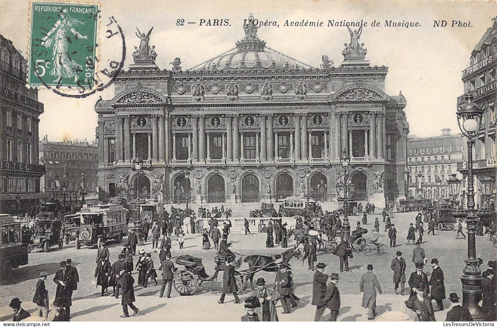 FRANCE - 75 - Paris - L'Opéra, Académie Nationale De Police - Carte Postale Ancienne - Other Monuments
