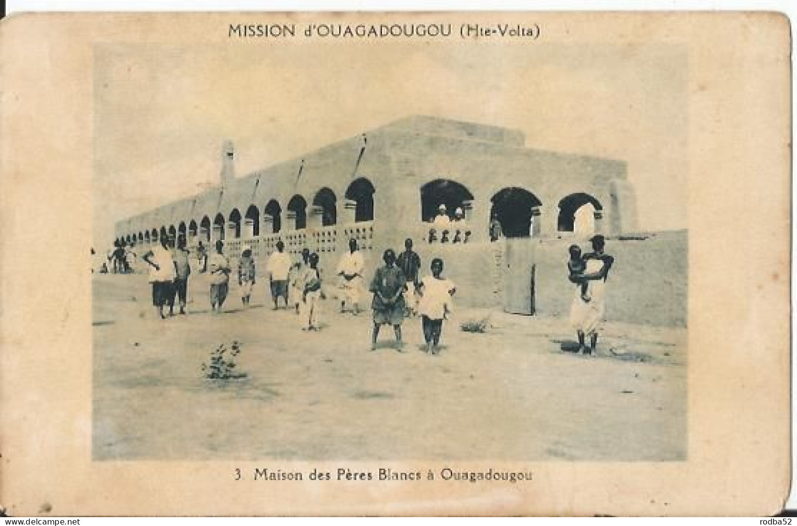 CPA - Burkina Fasso - Haute Volta - Ouagadougou - Maison Des Pères Blancs - Burkina Faso