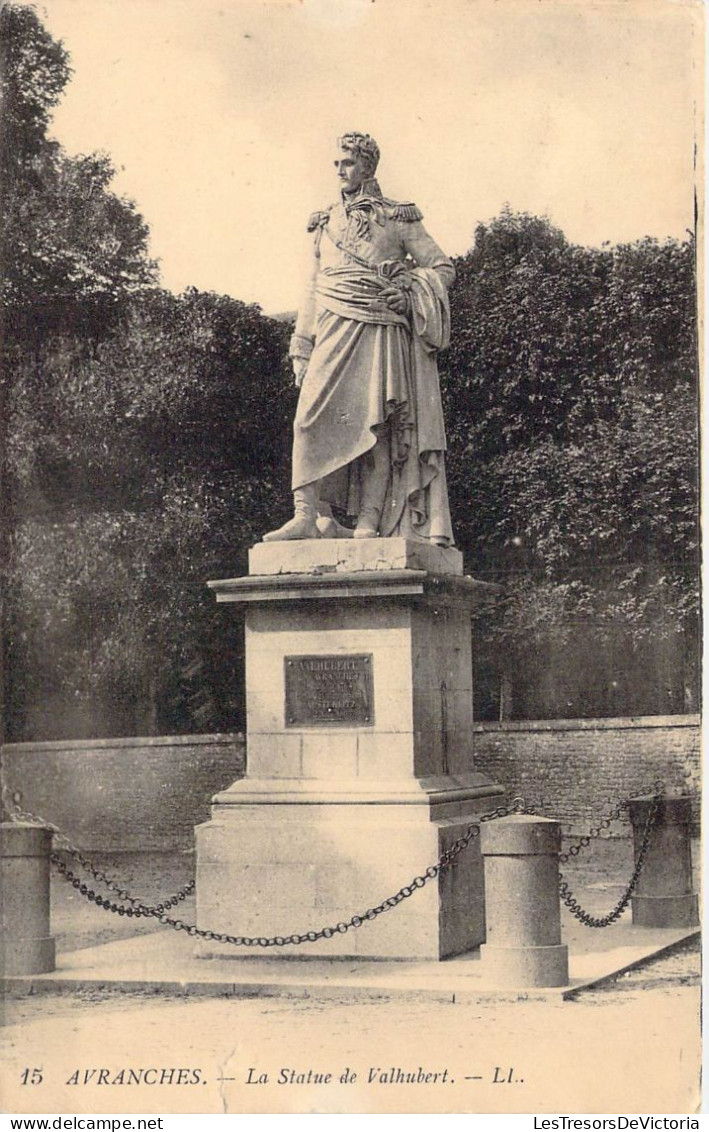 FRANCE - 50 - Avranches - La Statue De Valhubert - Carte Postale Ancienne - Avranches