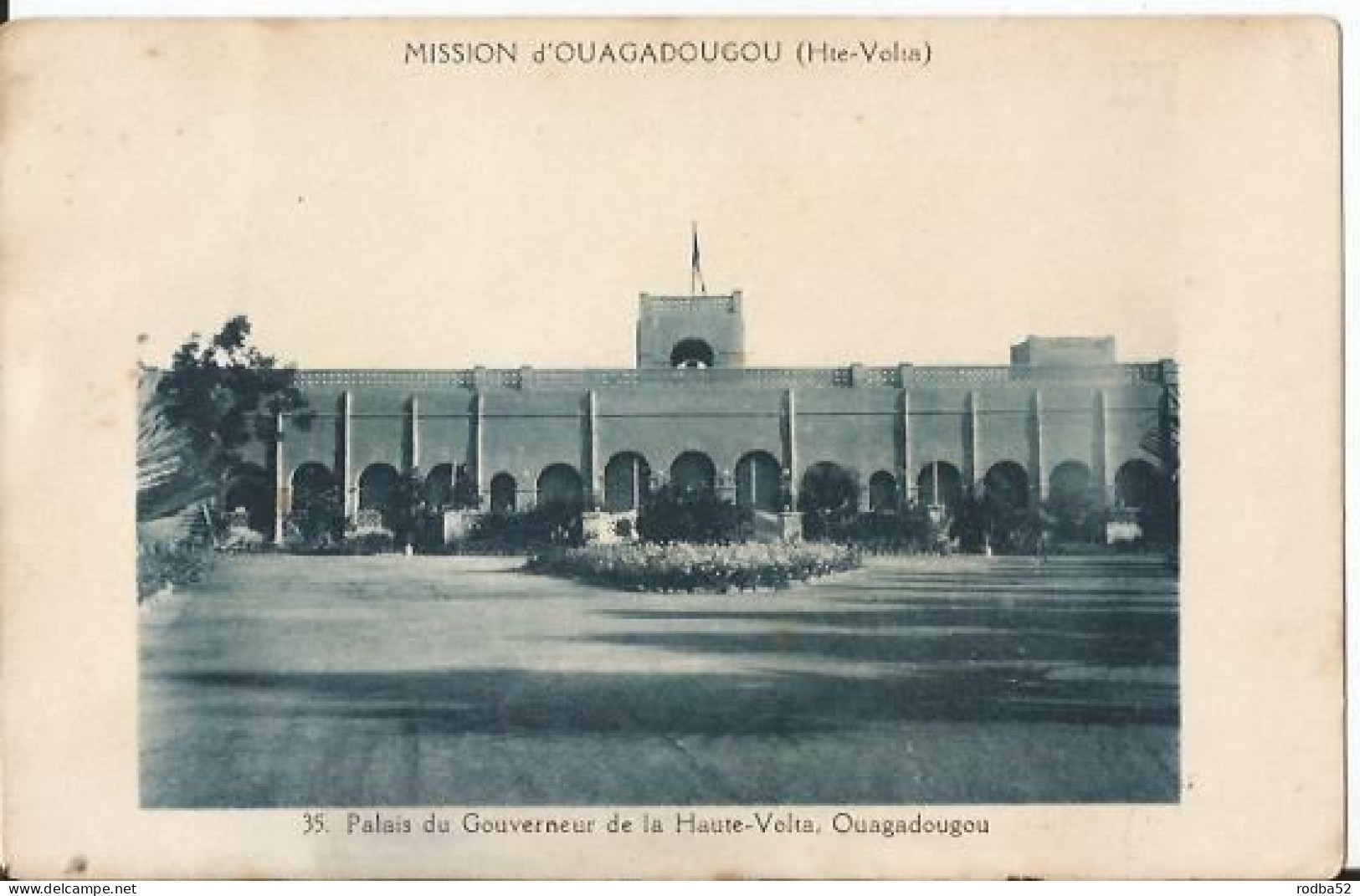 CPA - Burkina Fasso - Haute Volta - Ouagadougou - Palais Gouverneur - Burkina Faso