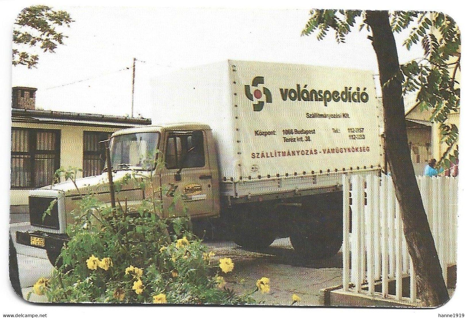 Budapest Truck Vrachtwagen Camion 1997 Kalender Volanspedicio Calendar Htje - Petit Format : 1991-00