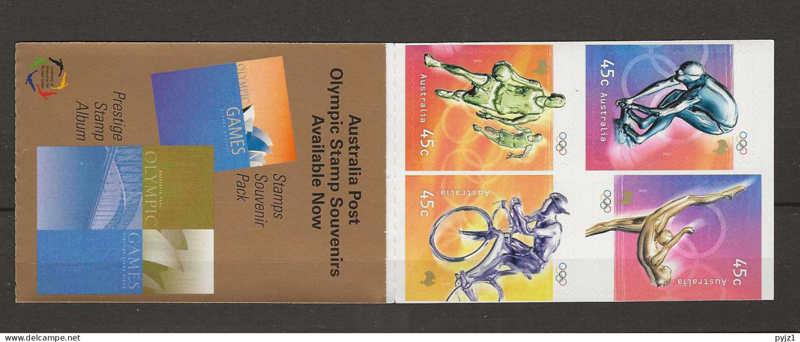 2000 MNH Australia Booklet Mi 1961-70 (10 Stamps) . - Carnets