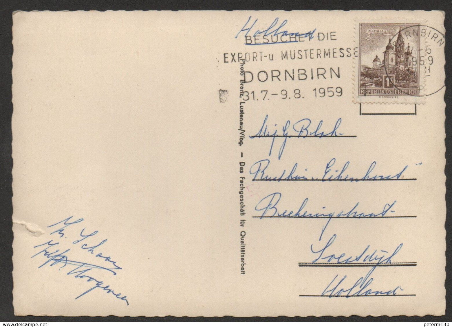 H028 - In Der Rappenlochschlucht, Dornbirn, 1959 - Dornbirn