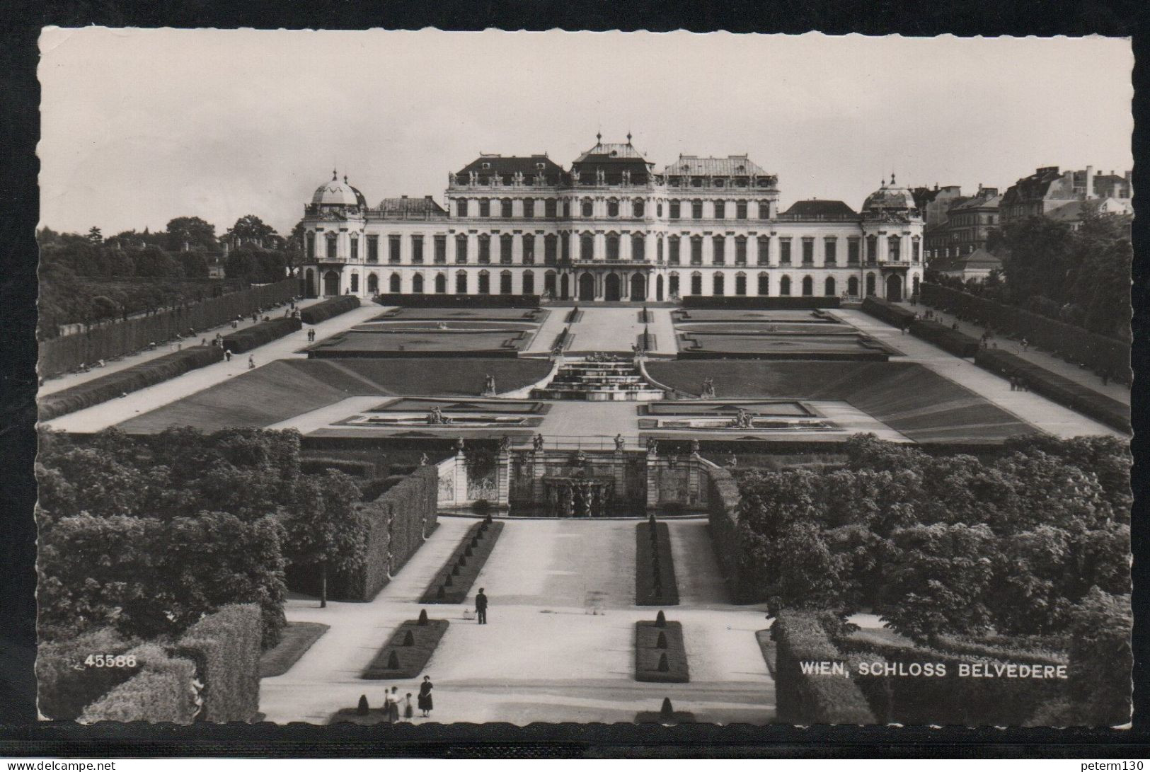 H029 - Wien, Schloss Belvedere, 1954 - Belvedère