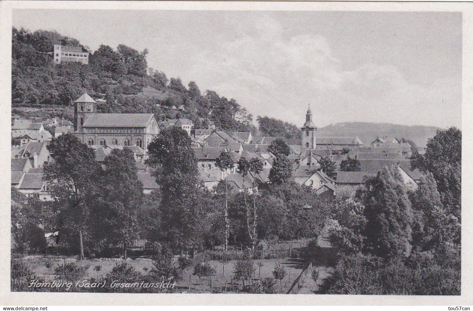 HOMBÜRG - SAAR - DEUTSCHLAND - ANSICHTKARTE.... - Saarpfalz-Kreis