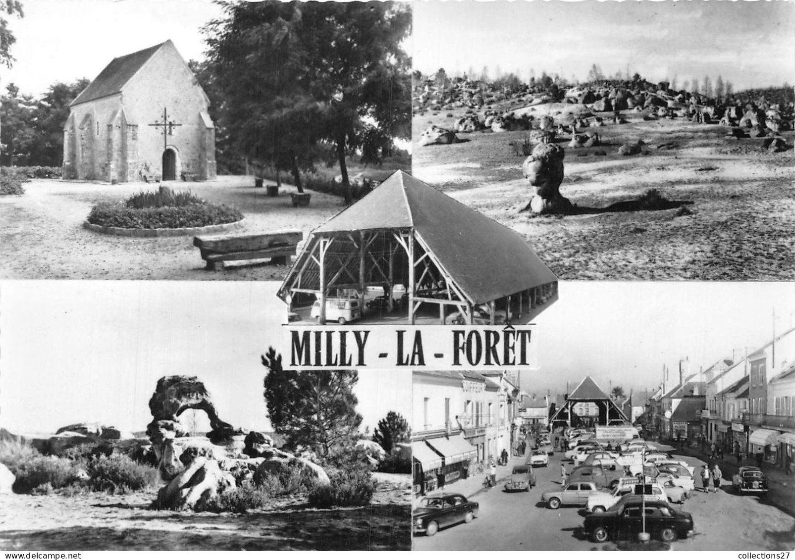 91-MILLY-LA-FORÊT- MULTIVUES - Milly La Foret