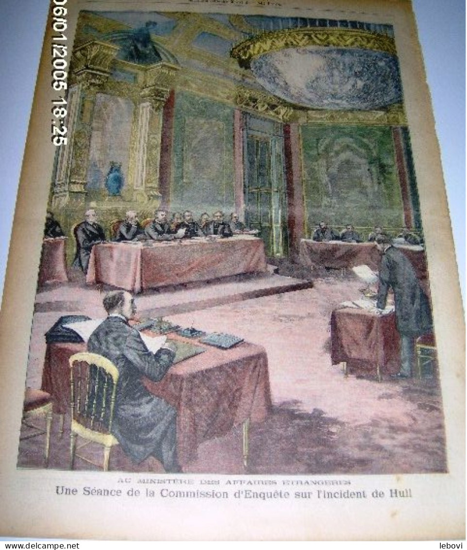 "Au Ministère Des Affaires étrangères Une Séance De La Commission D’enquête Sur L’incident De HULL» In « Le Petit ---> - Le Petit Parisien